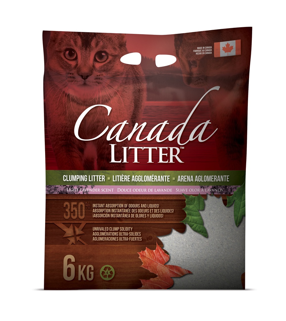Canada Litter Light Lavender 6 Kg Front
